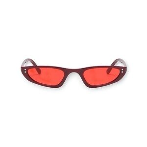 Chic Red Sunglasses
